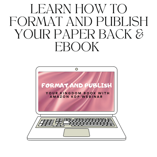 Format and Publish your book (Amazon)